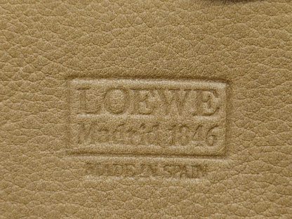 LOEWE Anagram Suede Pouch