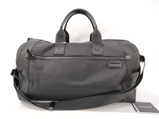 Michael Kors Nylon Boston Bag with ST, Black, Excellent Condition