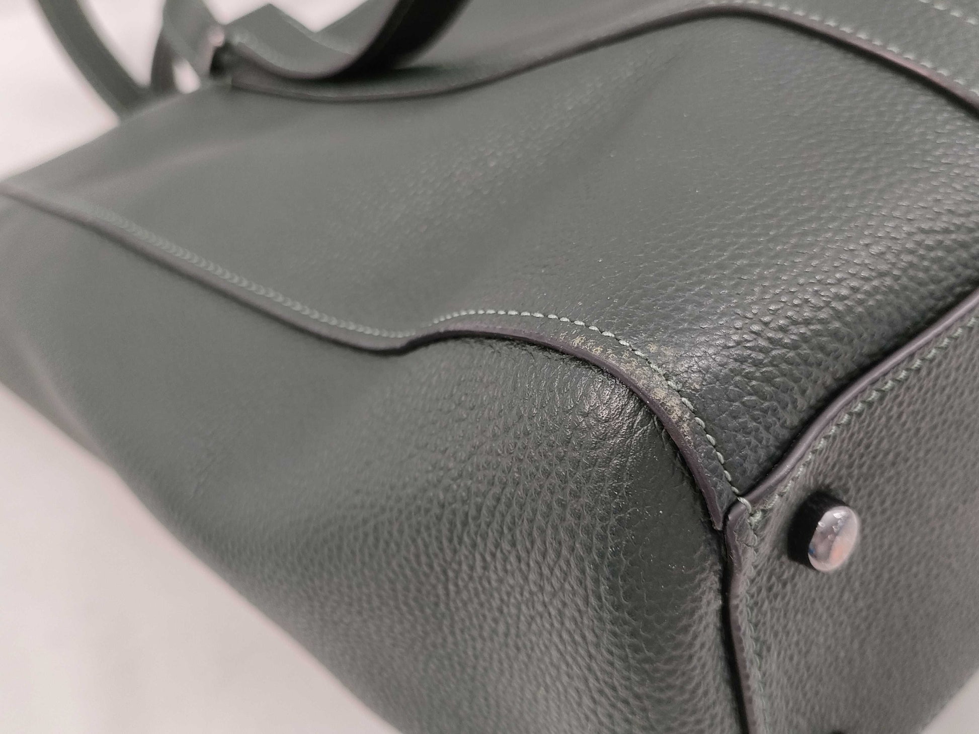 COACH Tote Bag C8157 Green Tote Bag