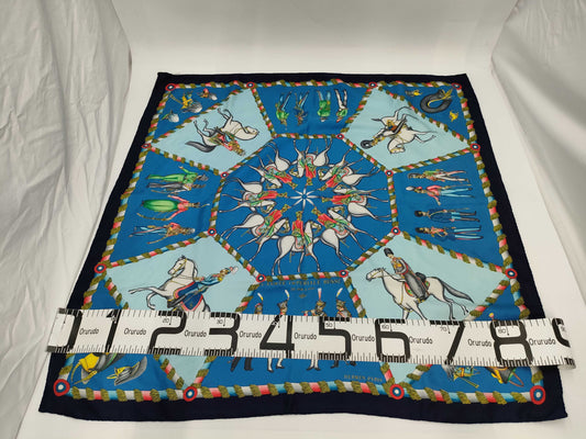 HERMES Carré Russian Military Museum Scarf