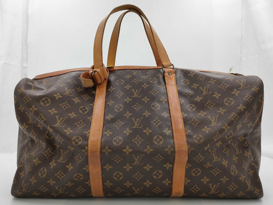 LOUIS VUITTON Monogram M41424 Keepall 55 Boston Bag