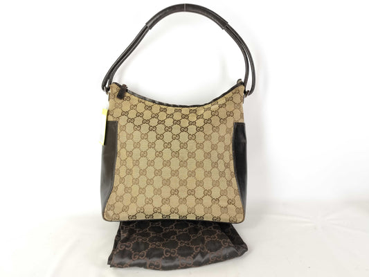GUCCI GG Canvas One-Shoulder Shoulder Bag