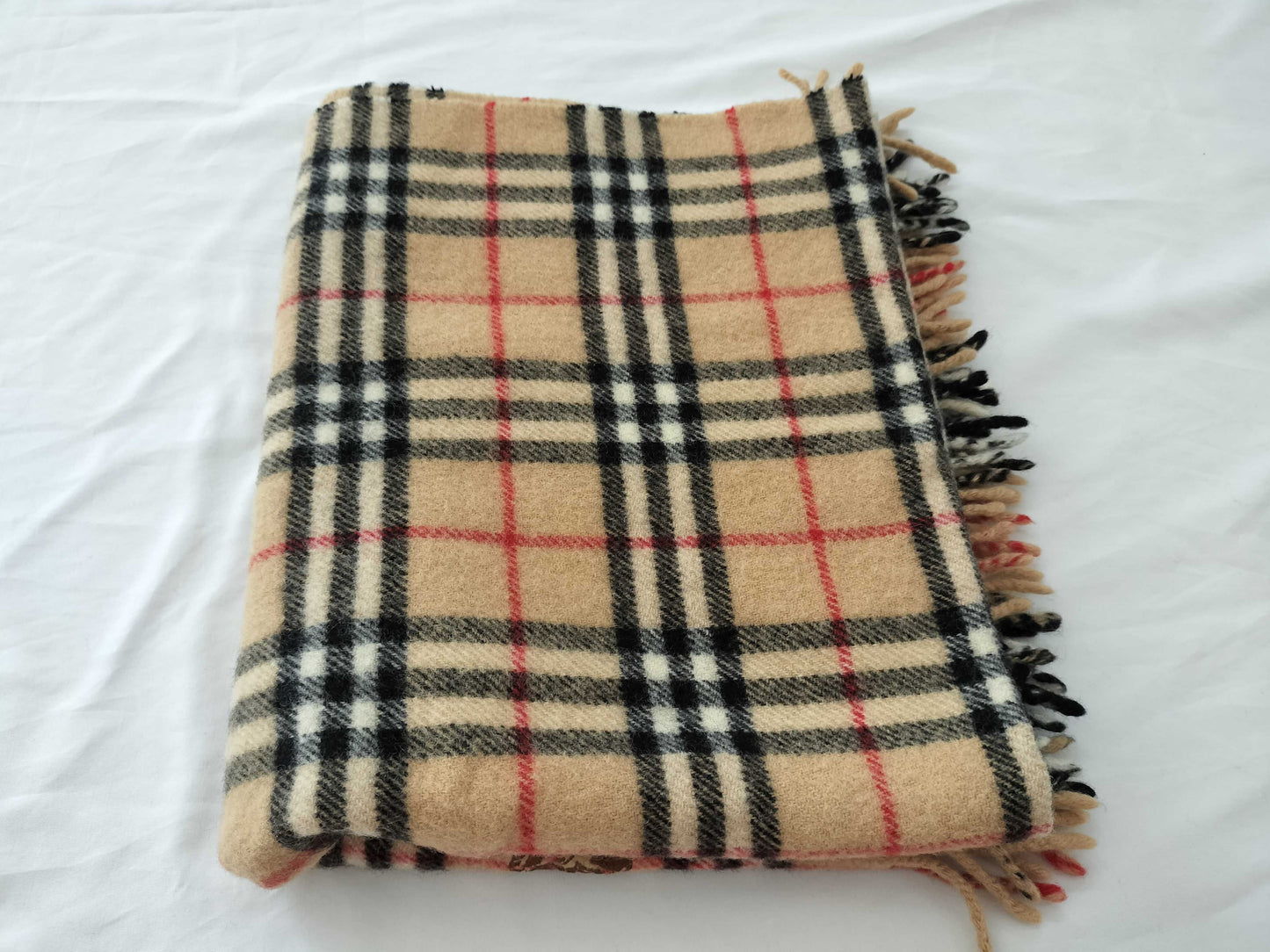 BURBERRY Check Pattern Scarf Scarf