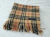 BURBERRY Check Pattern Scarf Scarf