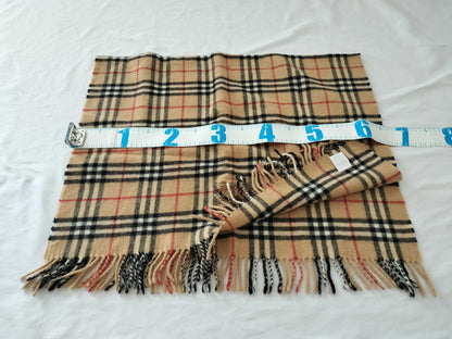 BURBERRY Check Pattern Scarf Scarf