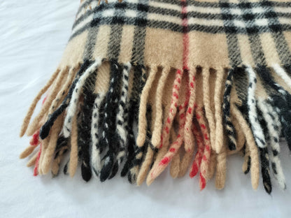 BURBERRY Check Pattern Scarf Scarf