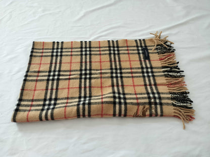 BURBERRY Check Pattern Scarf Scarf