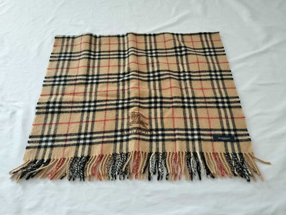 BURBERRY Check Pattern Scarf Scarf