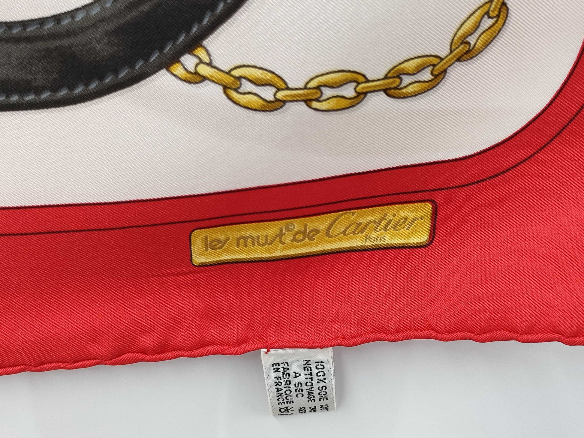 Cartier large scarf belt scarf