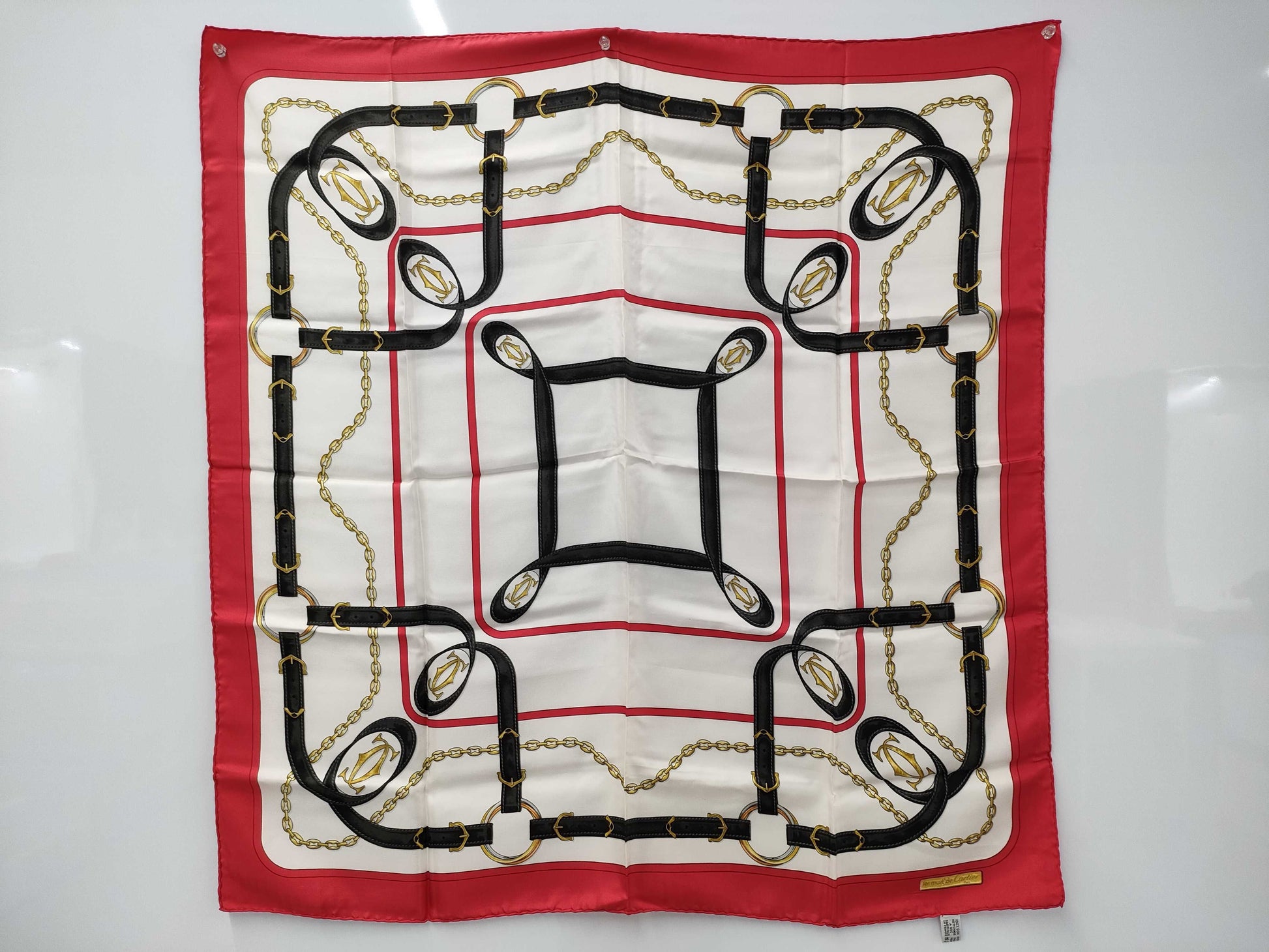 Cartier large scarf belt scarf