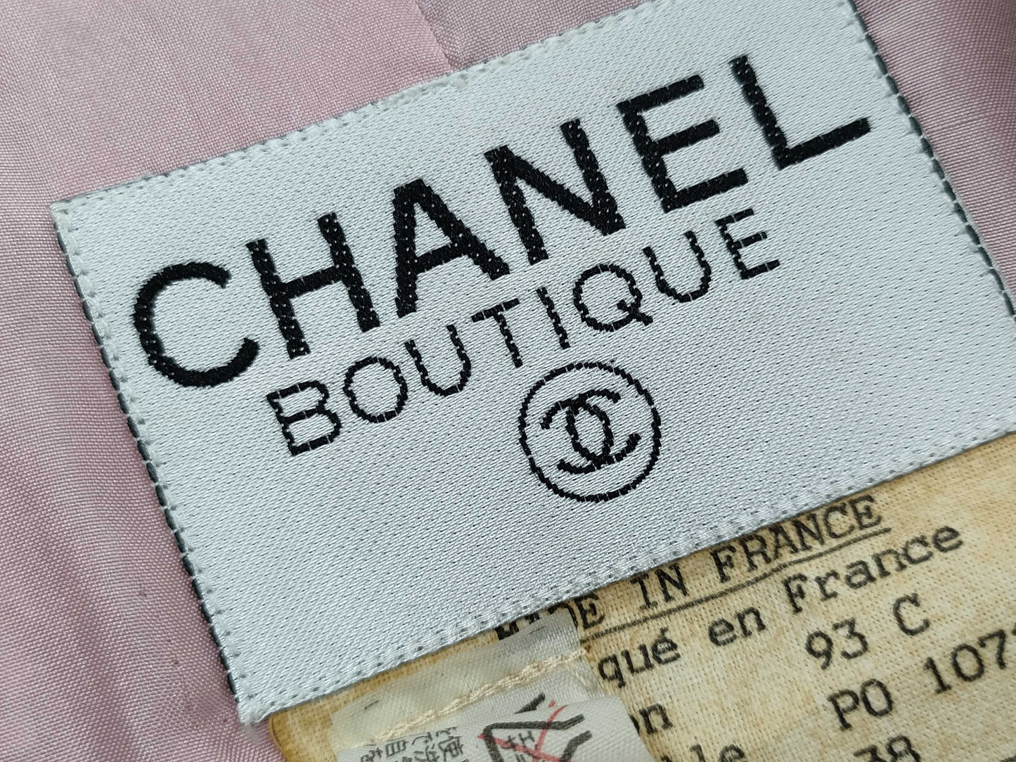 CHANEL 93C P0 1072 Coco Button Tweed JK Jacket