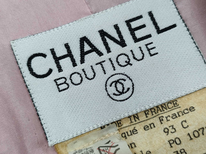 CHANEL 93C P0 1072 Coco Button Tweed JK Jacket