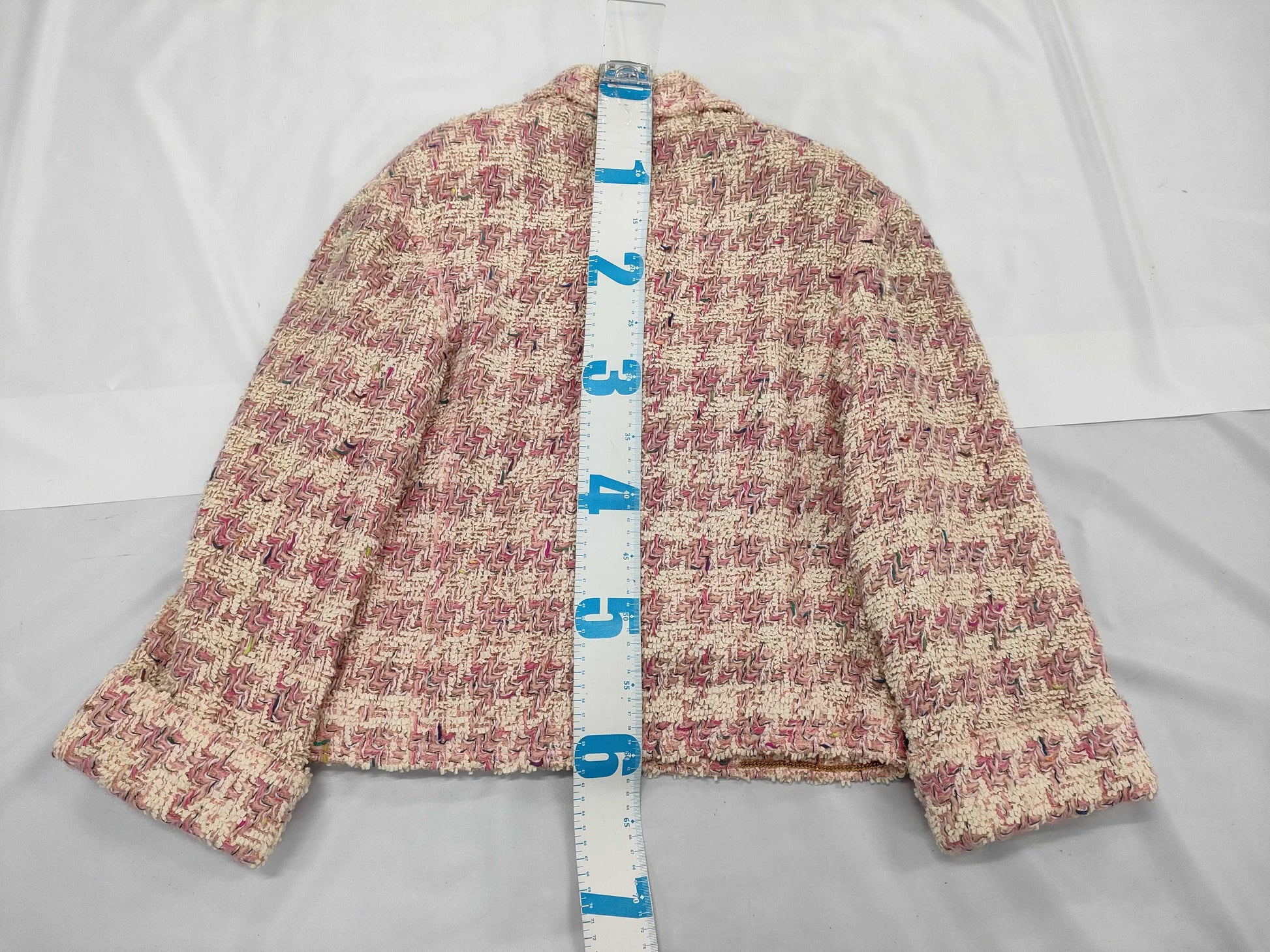 CHANEL 93C P0 1072 Coco Button Tweed JK Jacket