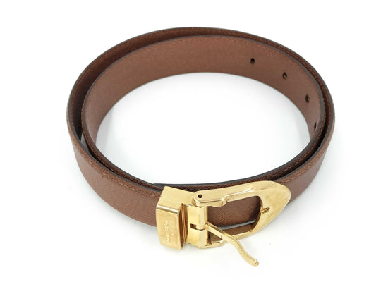 LOUIS VUITTON Taiga M6840 Santur Belt