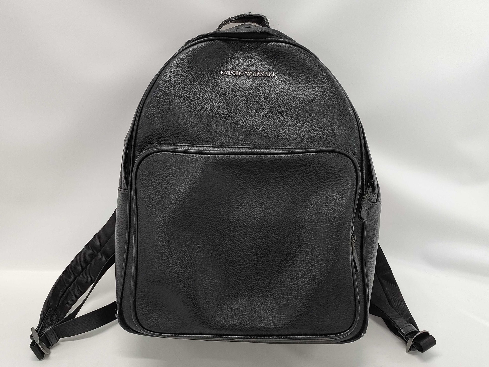 ARMANI Emporio Armani Leather Backpack