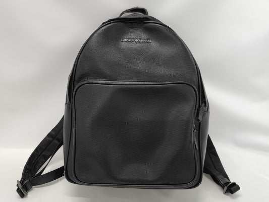 ARMANI Emporio Armani Leather Backpack