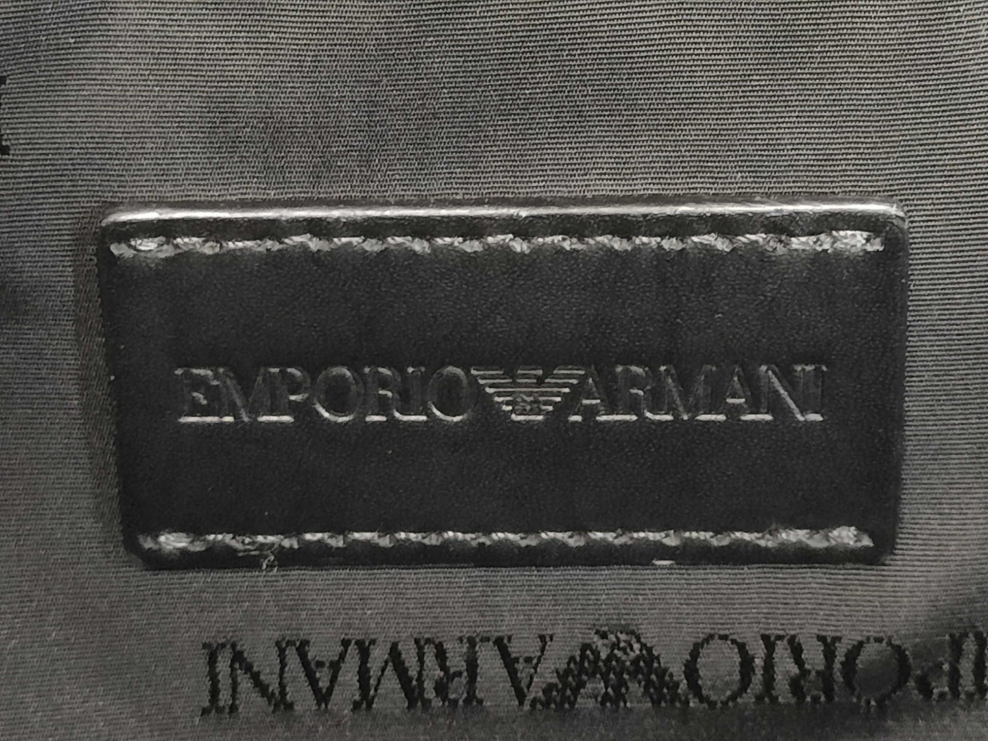 ARMANI Emporio Armani Leather Backpack