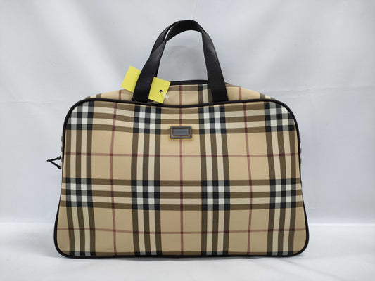 BURBERRY Nova Check Handbag Handbag