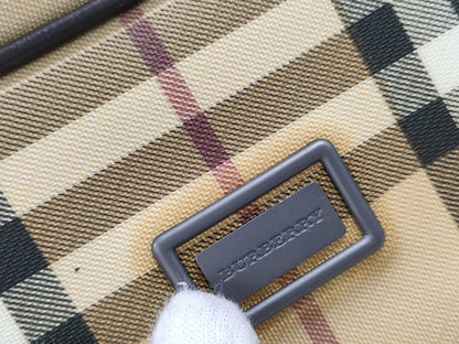 BURBERRY Nova Check Handbag Handbag