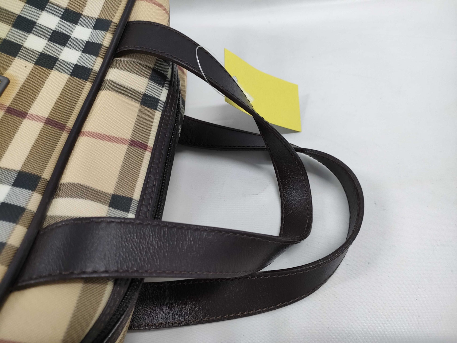 BURBERRY Nova Check Handbag Handbag