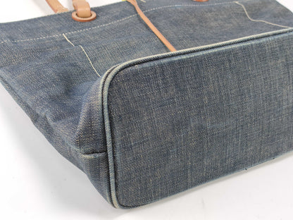 BURBERRY Blue Label Denim Bag Tote Bag