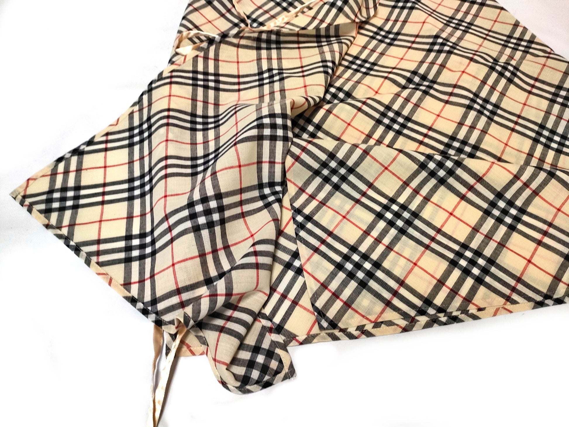 BURBERRY Blue Label Nova Check Wrap Skirt