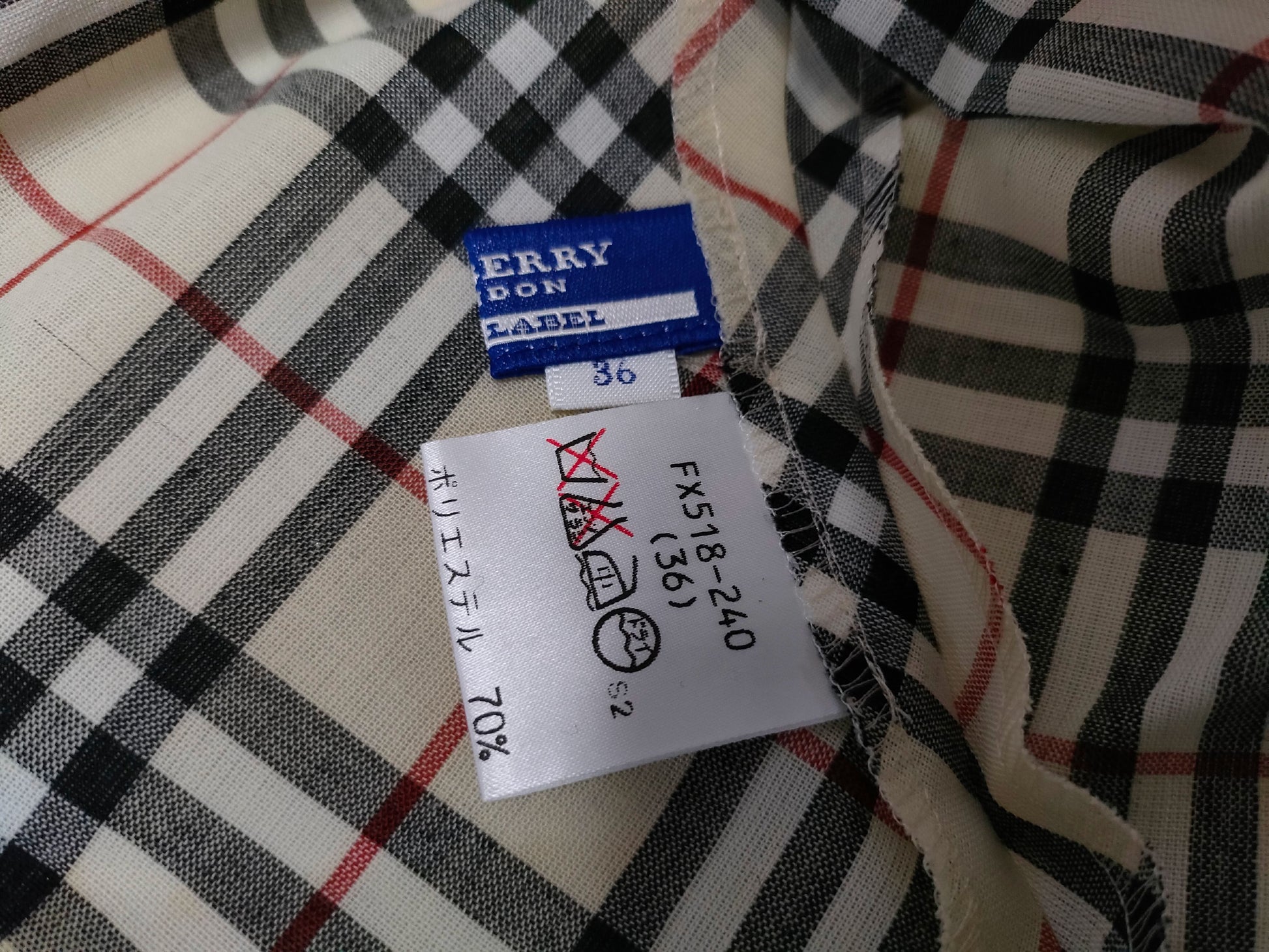 BURBERRY Blue Label Nova Check Wrap Skirt