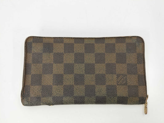 LOUIS VUITTON Damier Porte Monne Zip Pouch