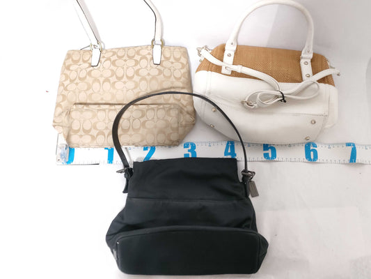 COACH Kate Spade Handbag 3-Piece Set