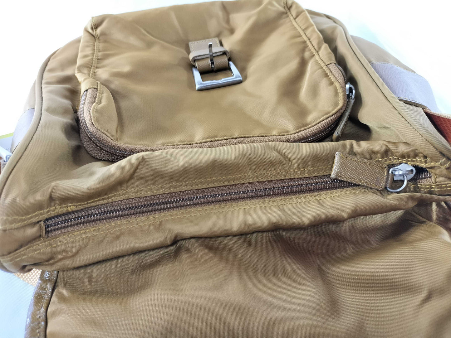 PRADA Nylon Messenger Shoulder Bag
