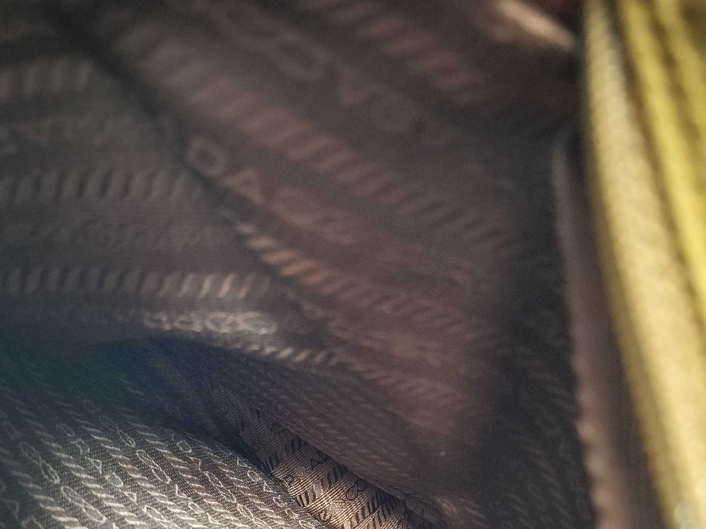PRADA Nylon Messenger Shoulder Bag