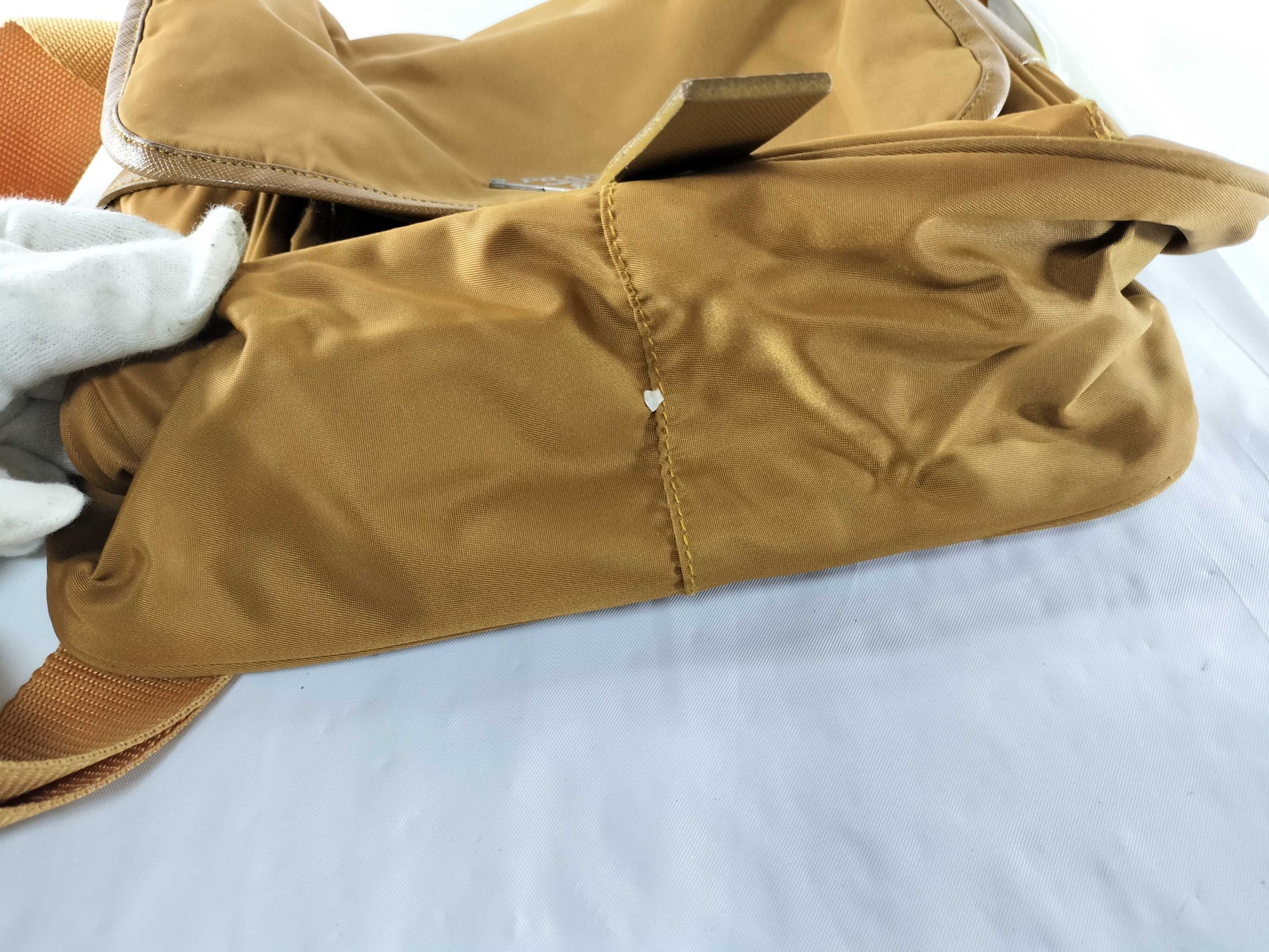 PRADA Nylon Messenger Shoulder Bag
