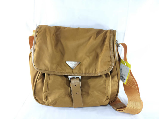 PRADA Nylon Messenger Shoulder Bag