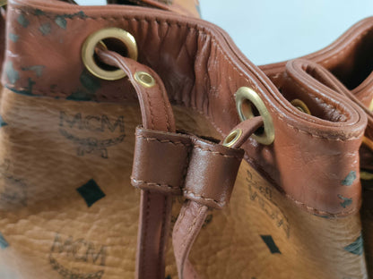 MCM Drawstring Shoulder Bag