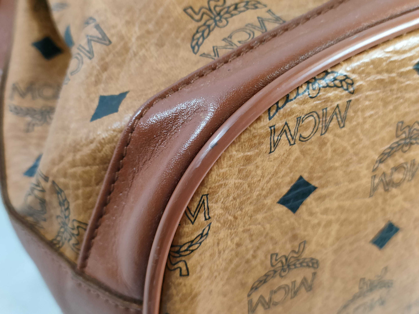 MCM Drawstring Shoulder Bag