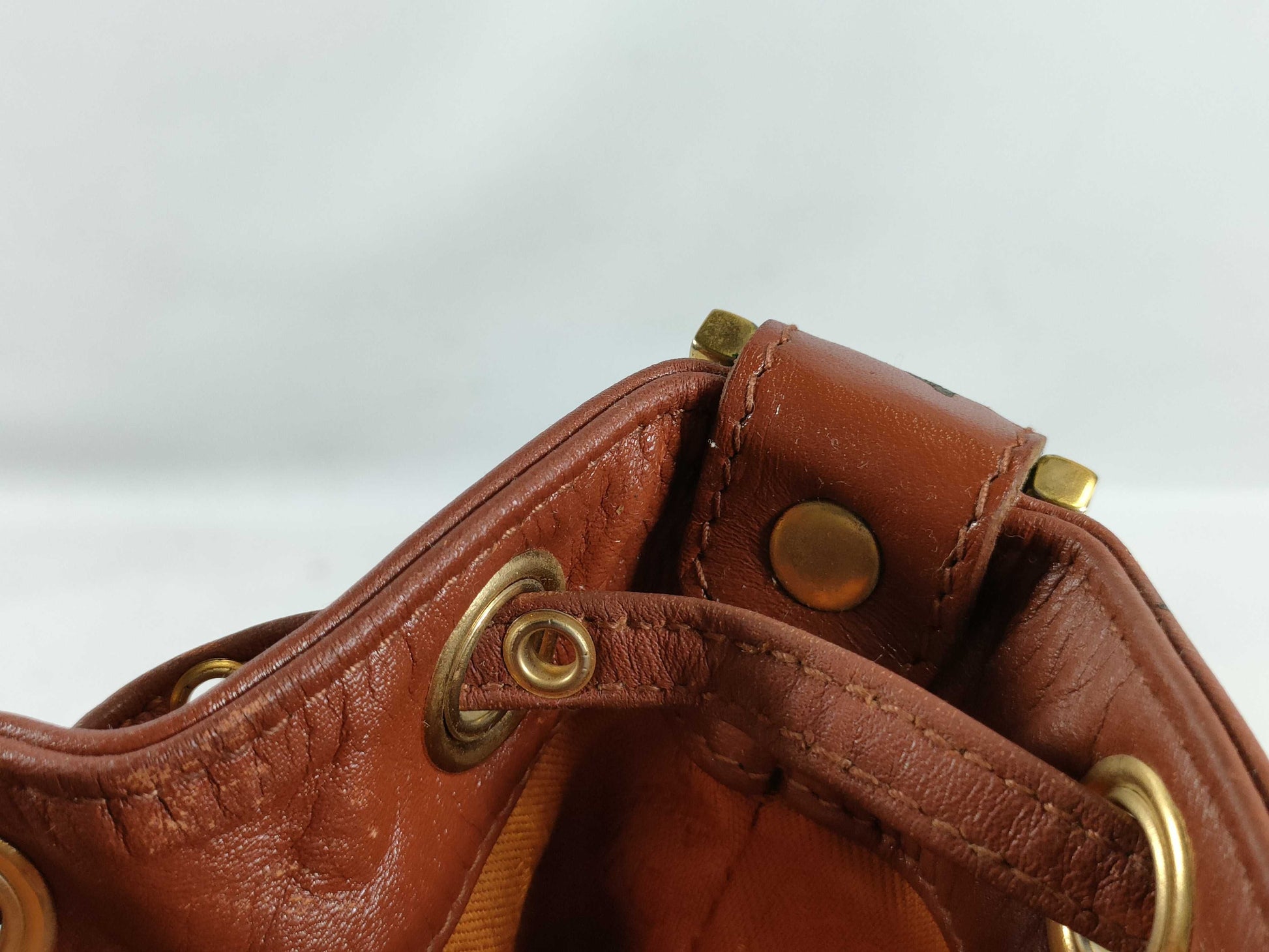 MCM Drawstring Shoulder Bag