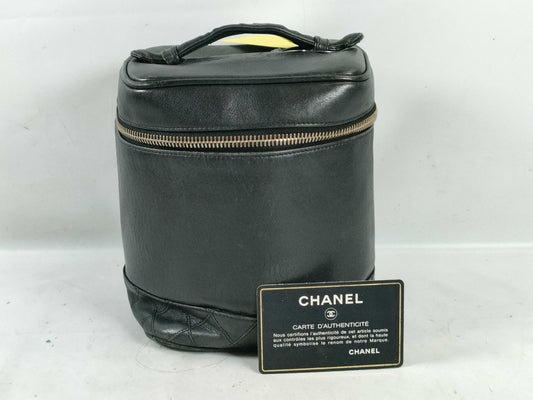 CHANEL Calfskin Vanity Bag Vanity Bag