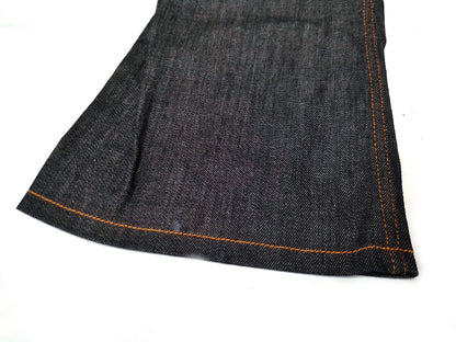 GUCCI Denim Pants with Heart Charm