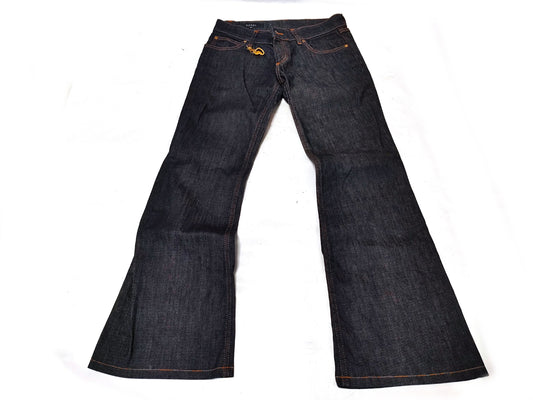 GUCCI Denim Pants with Heart Charm