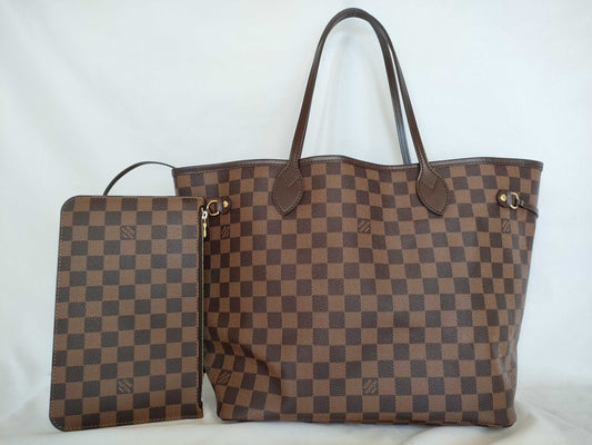LOUIS VUITTON RFID Unverifiable FL3184 Damier N51105 Neverfull MM Tote Bag