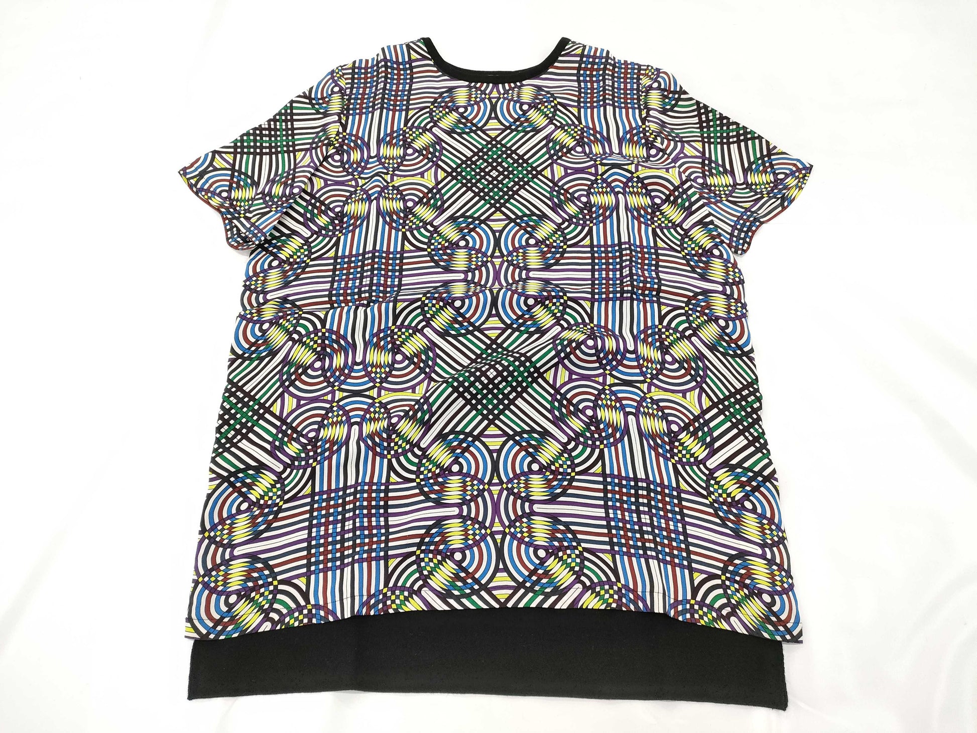 HERMES Geometric Pattern Tops Tops