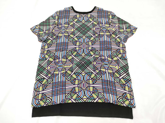 HERMES Geometric Pattern Tops Tops