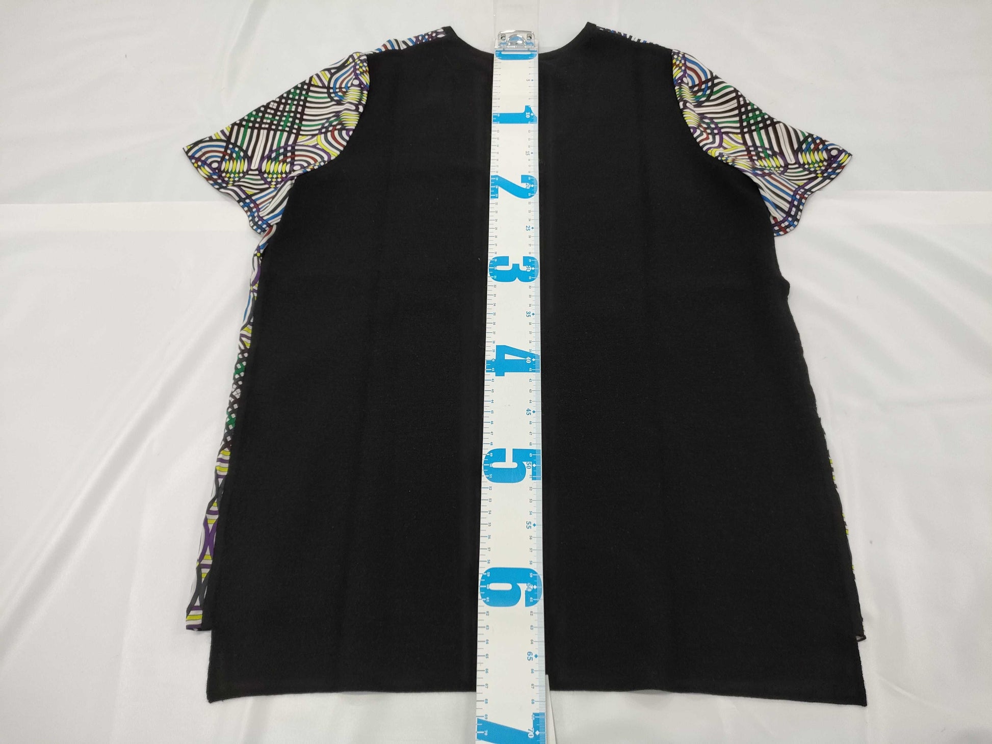 HERMES Geometric Pattern Tops Tops