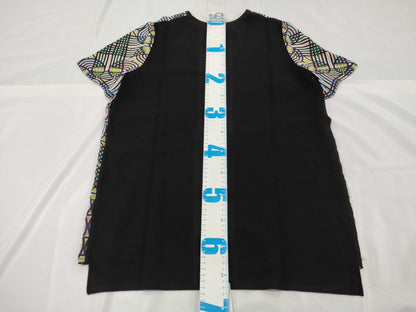 HERMES Geometric Pattern Tops Tops