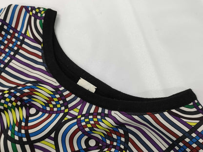 HERMES Geometric Pattern Tops Tops