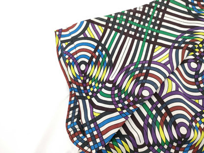HERMES Geometric Pattern Tops Tops