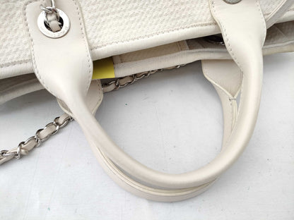 CHANEL Random Number Deauville 2-Way Shoulder Bag