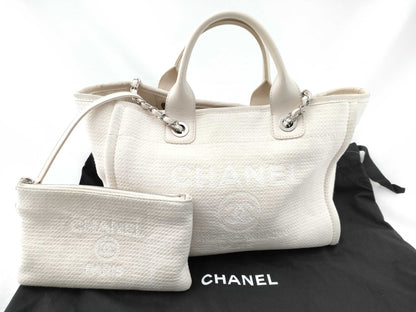 CHANEL Random Number Deauville 2-Way Shoulder Bag