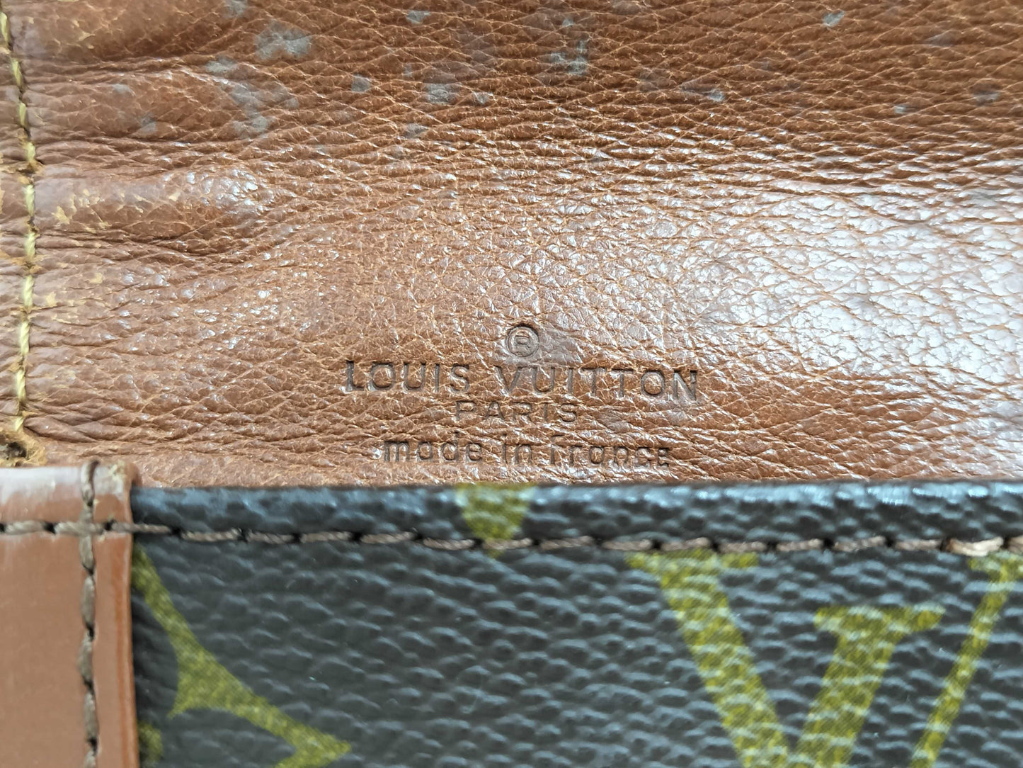 LOUIS VUITTON Monogram Pochette Dame Clutch Bag