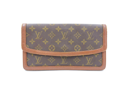 LOUIS VUITTON Monogram Pochette Dame Clutch Bag